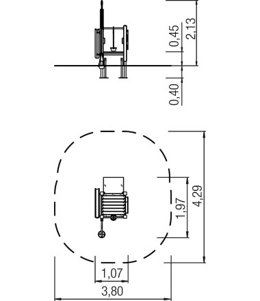 Žaidimų aikštelės smėlio įranga Luis
