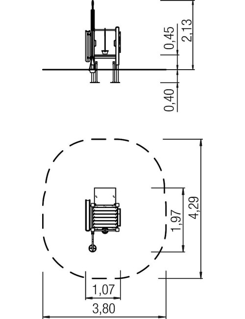 Žaidimų aikštelės smėlio įranga Luis
