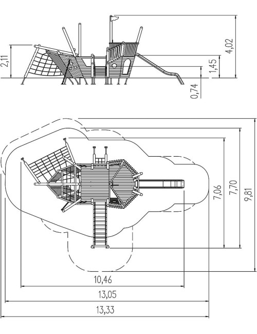 Vaikų žaidimo aikštelė Pinta, Solo