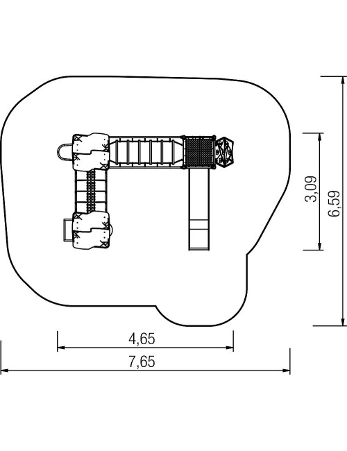 Vaikų žaidimų aikštelė Richmond