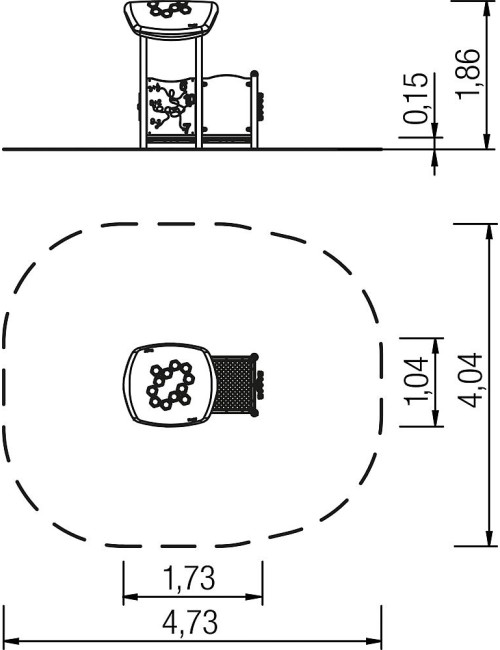 Maža žaidimų aikštelė Gelso