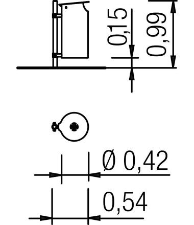Šiukšliadėžė Oxalis