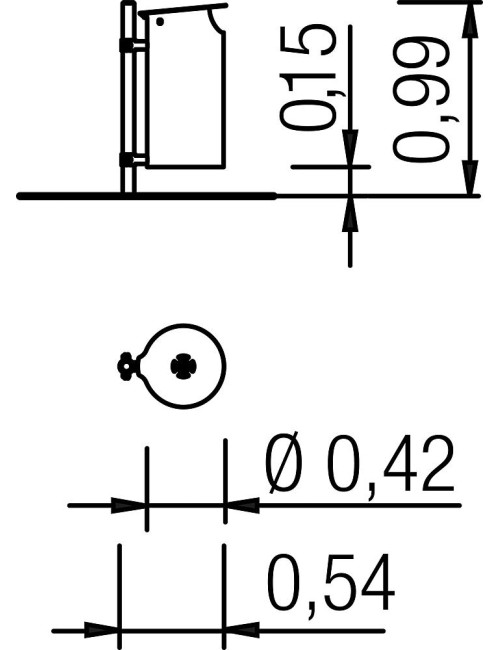 Šiukšliadėžė Oxalis