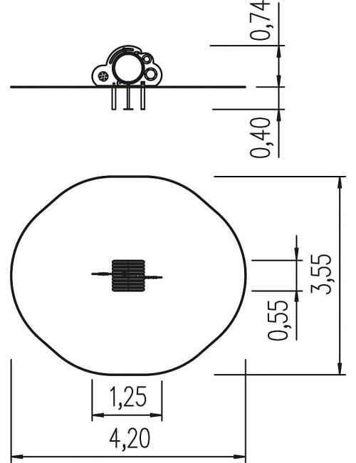Tunelis - žaidimų aikštelė Debesis