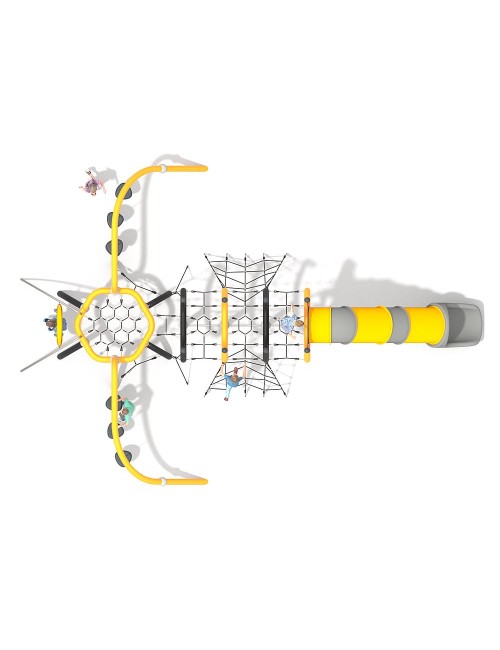 Laipynė su čiuožykla Biene