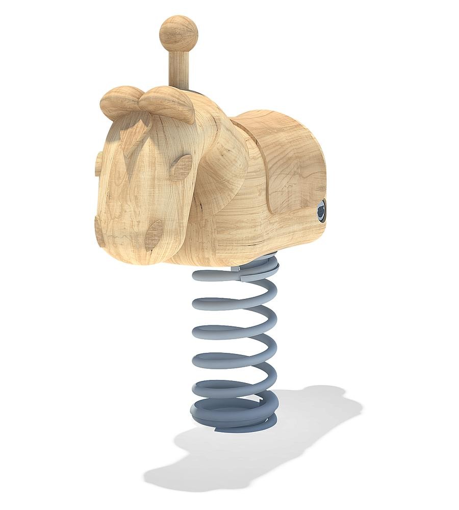 Spyruoklinė sūpynė Žirgas