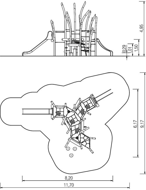 Vaikų žaidimo aikštelė Amaryllis