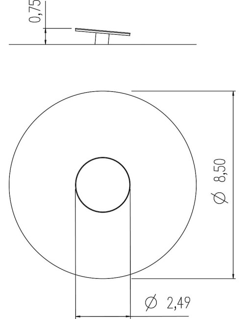Balansinė platforma Saturnas Ø 2,45 m.