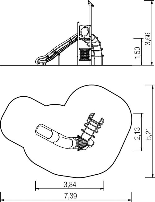 Vaikų žaidimų aikštelė Realta
