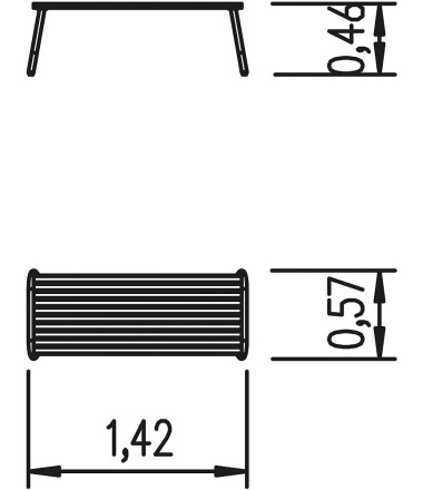 Vaikiškas stalas Sederli mini