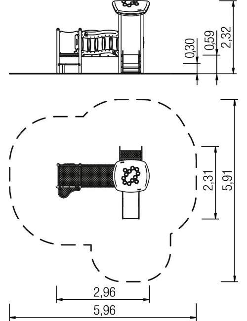 Vaikų žaidimų aikštelė Fiore