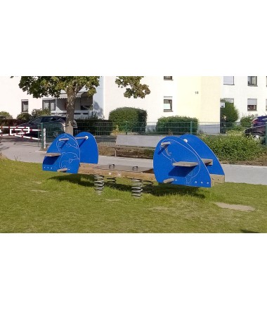 Spyruoklinis įrenginys Flipper banginis