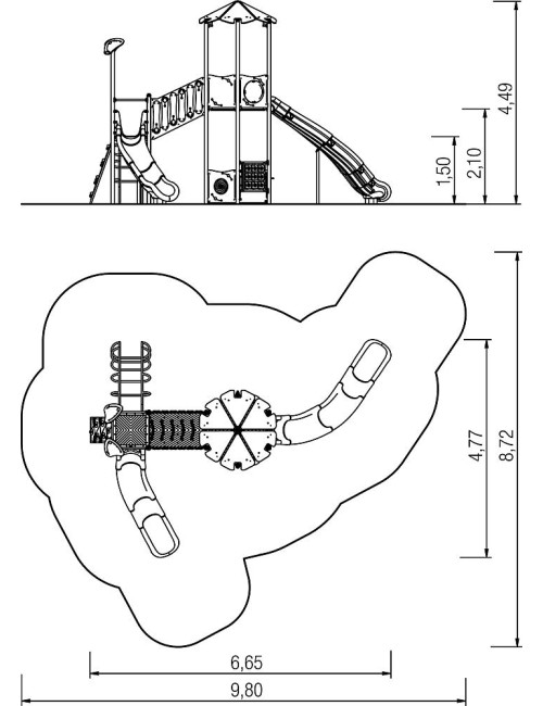 Vaikų žaidimų aikštelė Tara