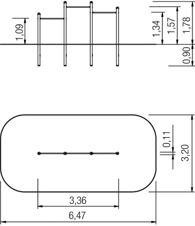 Trijų lygių skersiniai