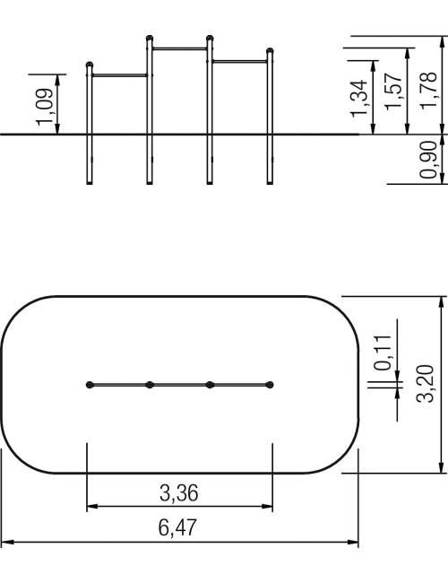 Trijų lygių skersiniai