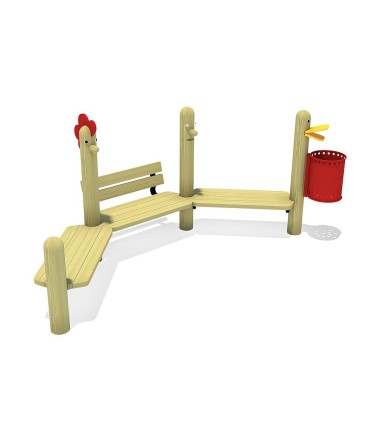 Vaikiškas suoliukas Eibini