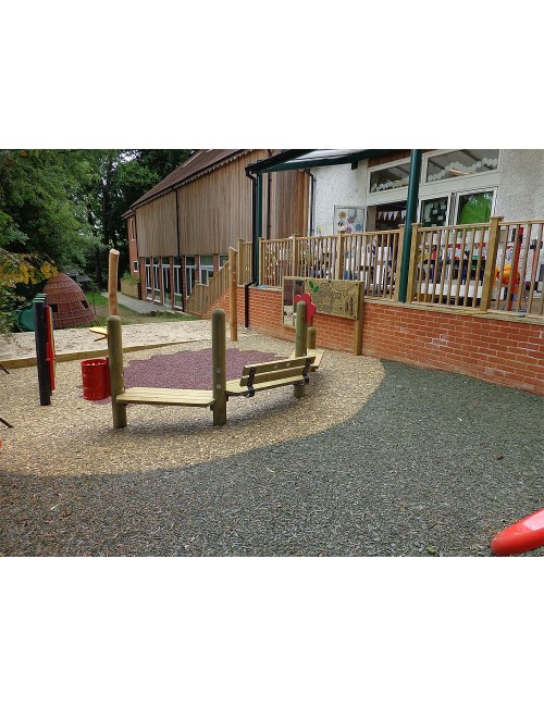 Vaikiškas suoliukas Eibini