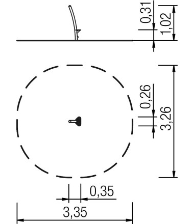 Balansavimo stulpas Romy