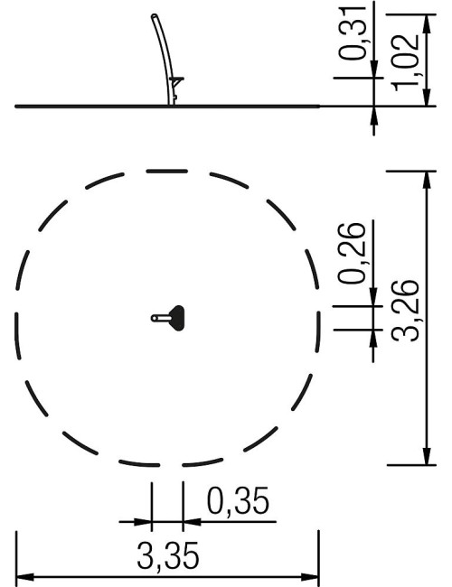 Balansavimo stulpas Romy