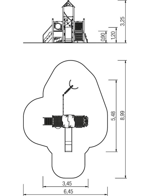 Vaikų žaidimų aikštelė Oxnardas