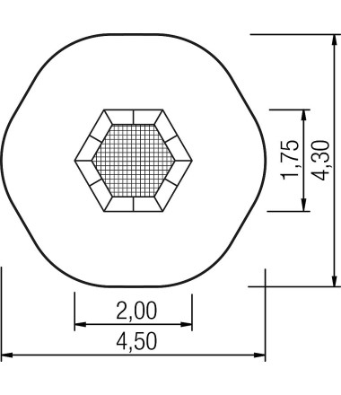 Įmontuojamas batutas Jump 6, 2,00x1,75 m