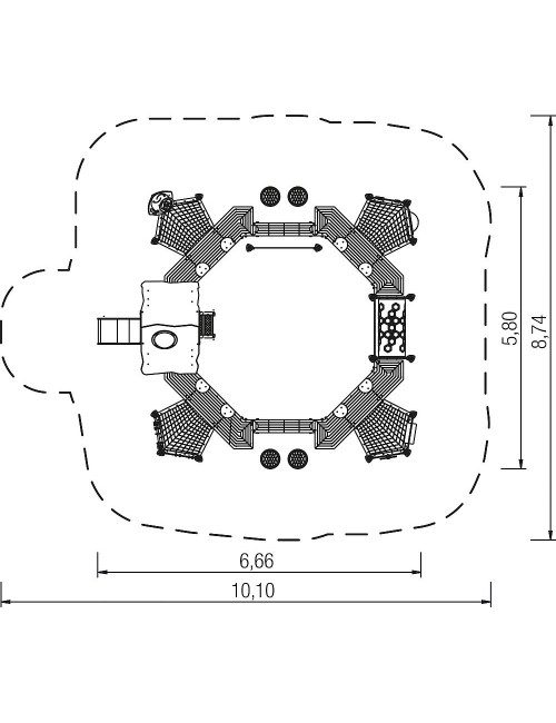 Vaikų žaidimų aikštelė Glenn