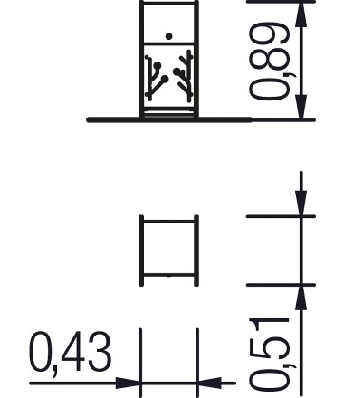 Urbaniq šiukšlių dėžė