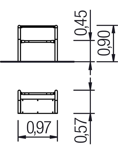 Suoliukas Urbaniq Bank Malu