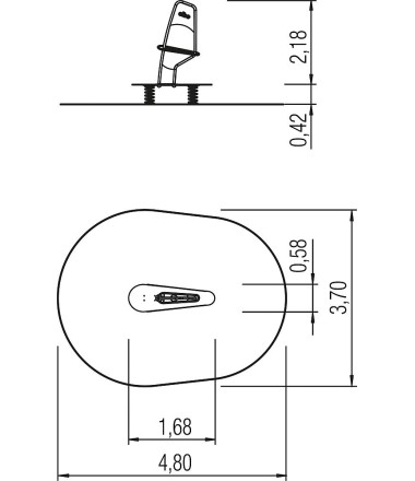Spyruoklinis įrenginys vaikams Burlentė