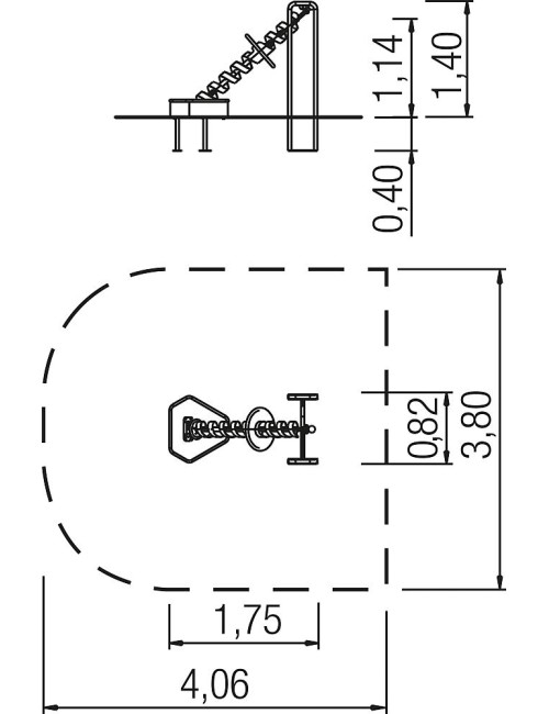 Vandens spiralė su baseinu