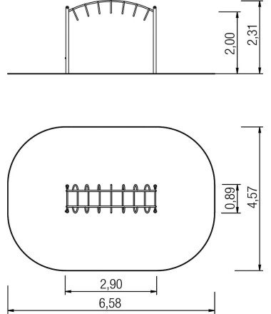 Žaidimų aikštelės rankų kopėtėlės Bachberg