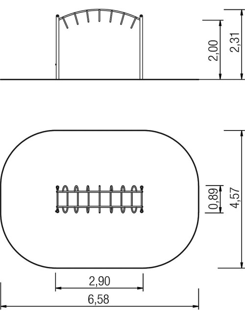 Žaidimų aikštelės rankų kopėtėlės Bachberg