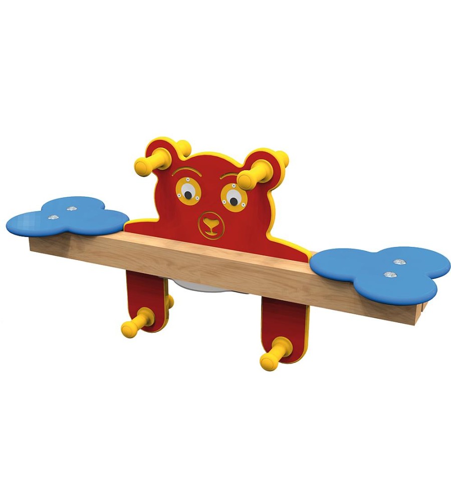 Spyruoklinių sūpynių korpusas Meškiukas