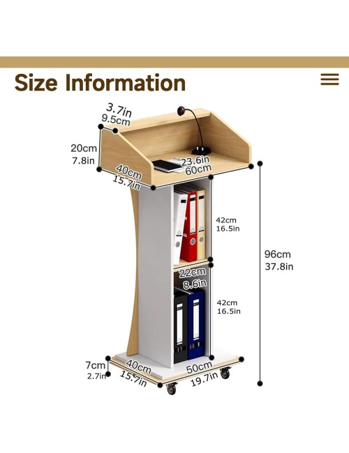 Balta kalbėjimo tribūna - Stand