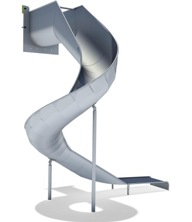Žaidimų aikštelių čiuožykla - Spiralė 270 laipsnių, PH 295 cm