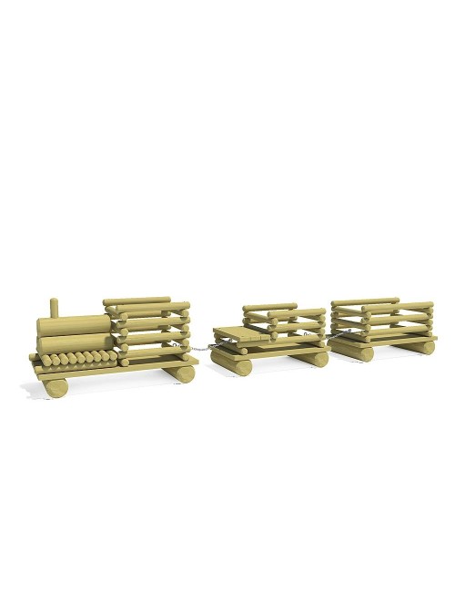 Žaidimų traukinys 3 vagonai