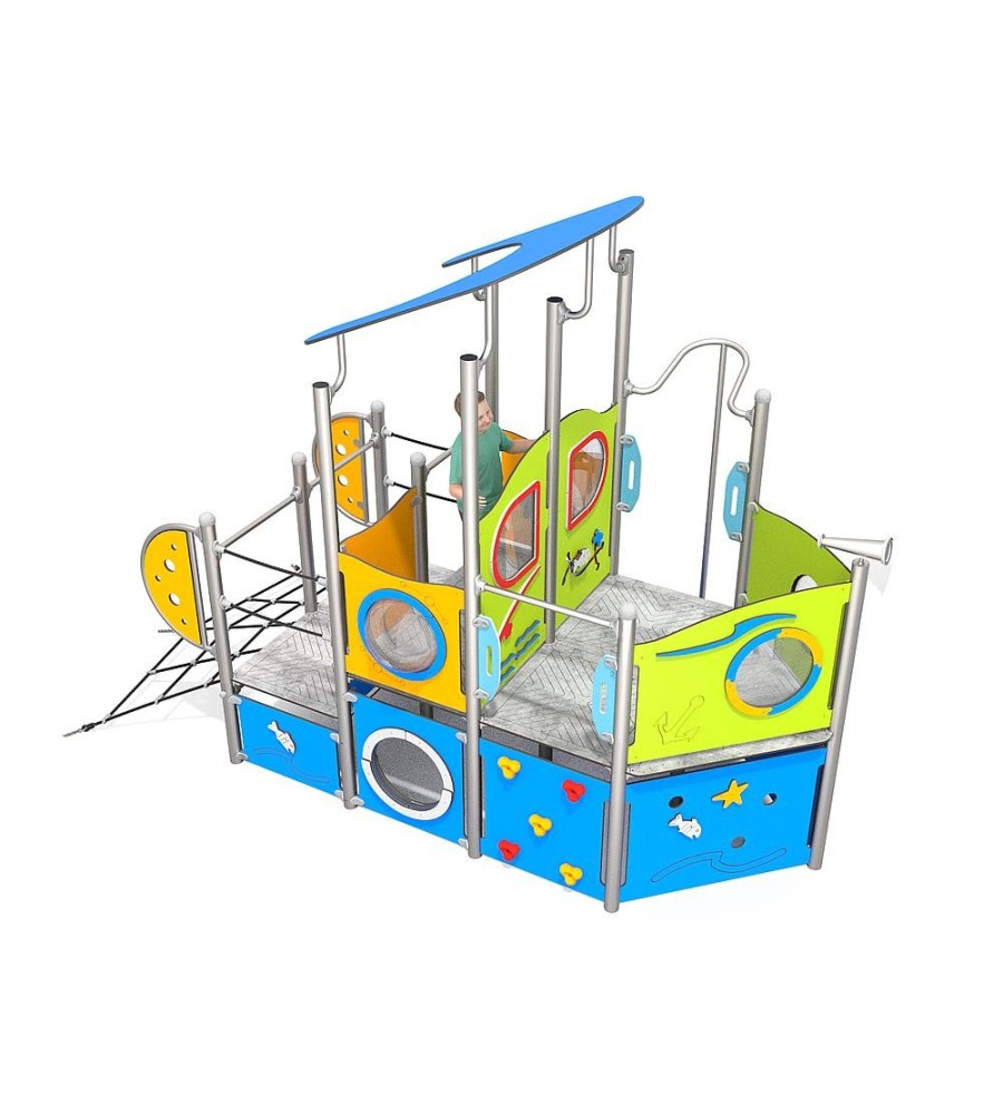 Vaikų žaidimo aikštelė Laivas Ahoj