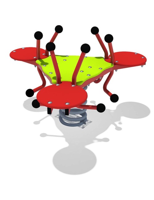 Spyruoklinė sūpynė Vabzdžiai