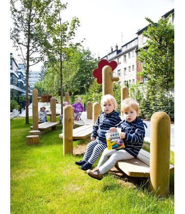 Vaikiškas suoliukas Eibini