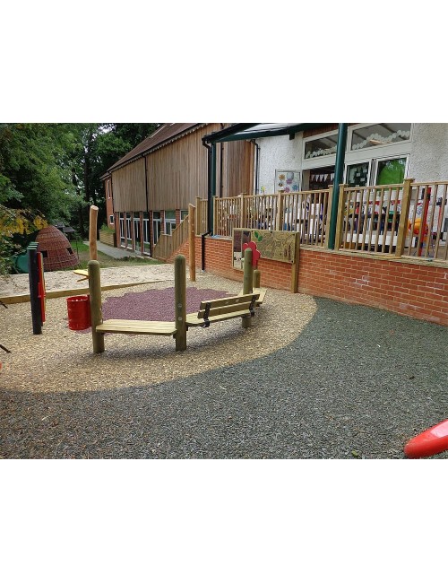 Vaikiškas suoliukas Eibini