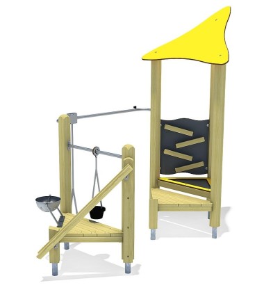 Smėlio aikštelės konstrukija Emilia