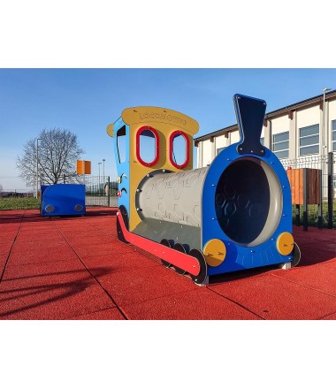 Žaidimų aikštelės konstrukcija  Lokomotyvas