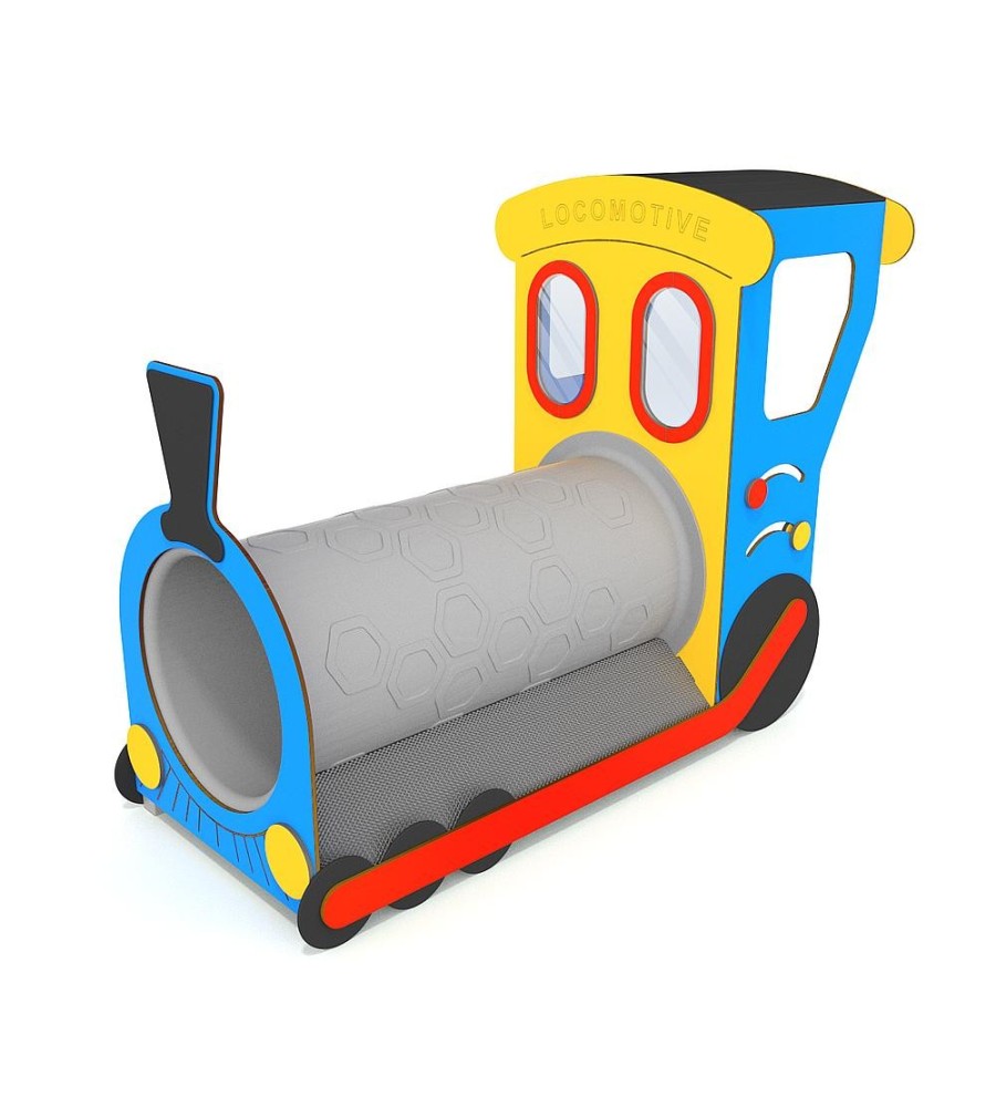 Žaidimų aikštelės konstrukcija  Lokomotyvas