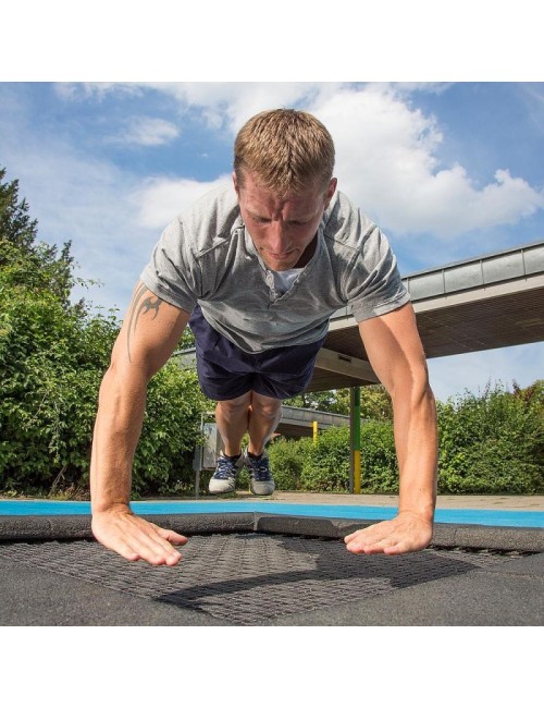 Žemės trampolinai vaikams Trampolinų kiemas 2,00x2,00 m.