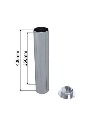 76 mm žemės kištukai teniso stulpams