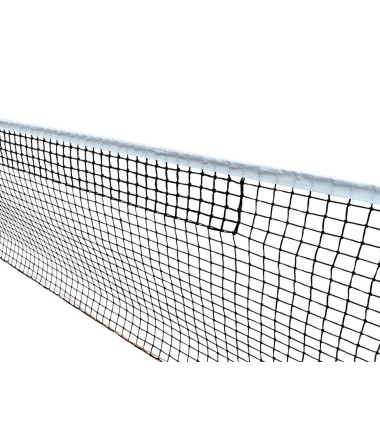 Teniso tinklas,  Ø3.0mm, 48mm vienguba akis, viršuje dviguba
