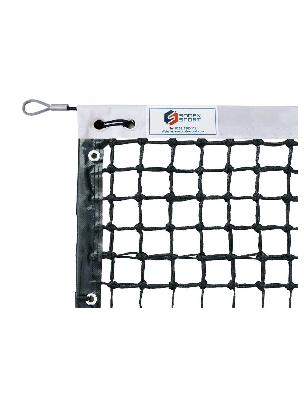 Teniso tinklas, skersmuo 3,0 mm, 48 mm viengubas akis