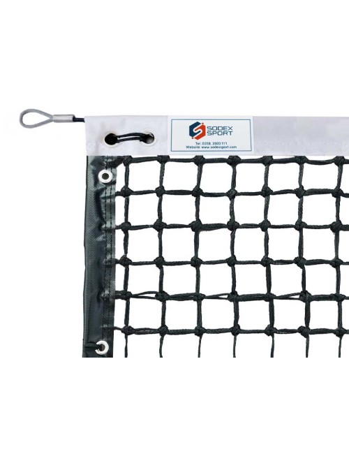 Teniso tinklas, skersmuo 3,0 mm, 48 mm viengubas akis