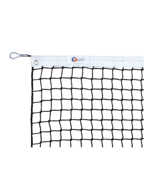 PICKLEBALL KNOTLESS TINKLAS, JUODU SPALVOS Ø3.0MM POLIPROPILENO | 0.7M AUKŠTIS