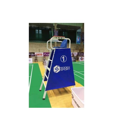 Badmintono teisėjo kėdė su ratukais - Pro